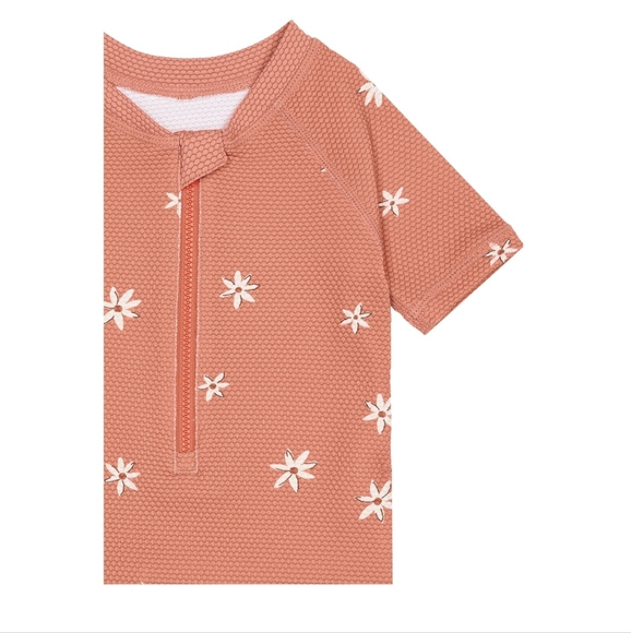 Modern Moments by Gerber Baby Rash Guard Swimsuit, Sizes 6-9 months - Picture 2 of 6